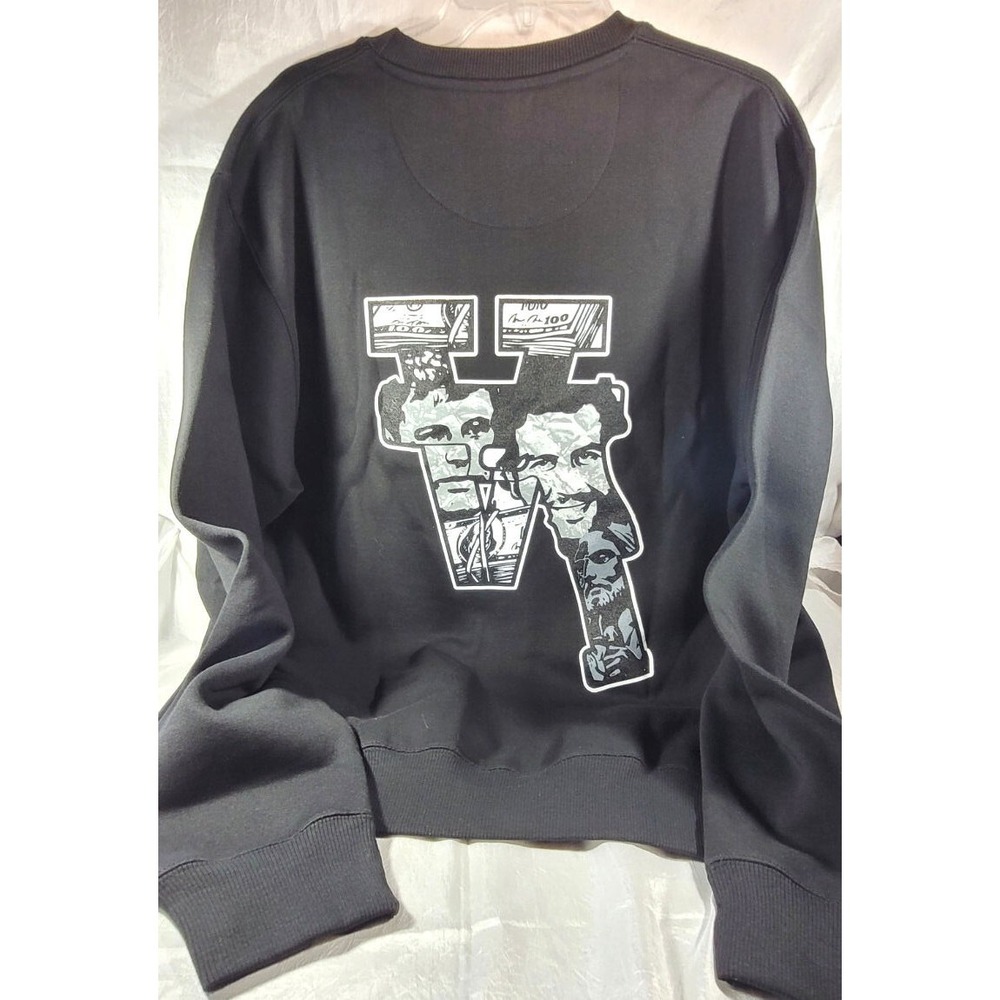 Kora Kaps A Chapo Pablo Crewneck Sweatshirt - Black - Large